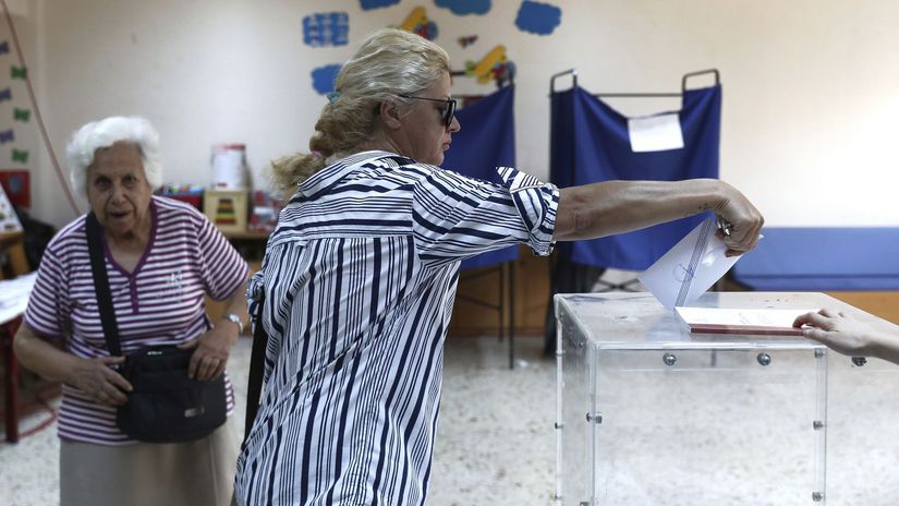 grécko, voľby