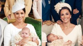Meghan kontra Kate! Módny súboj vojvodkýň počas kráľovských krstov