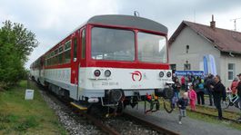 Vláčik Záhoráčik láka na výlety