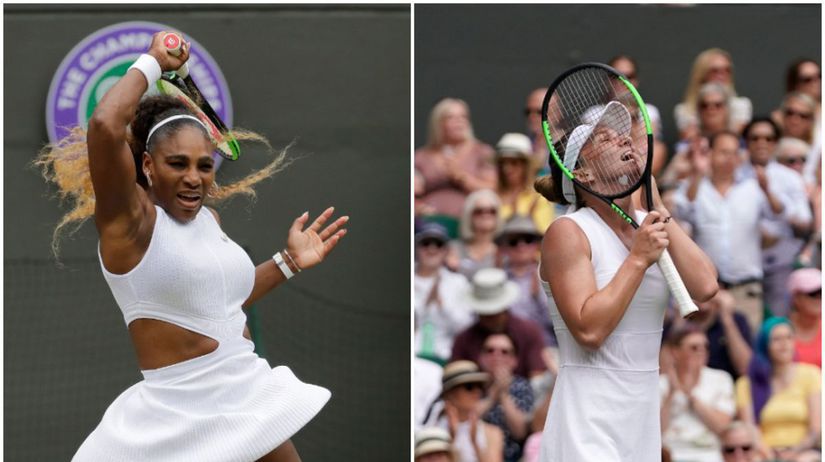 Serena Williamsová, Simona Halepová