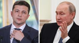 Zelenskyj vyzval Putina využiť svoj vplyv v Donbase na dodržiavanie prímeria