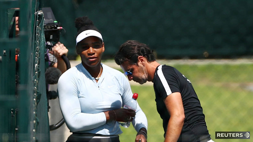 Americká tenistka Serena Williamsová sa...