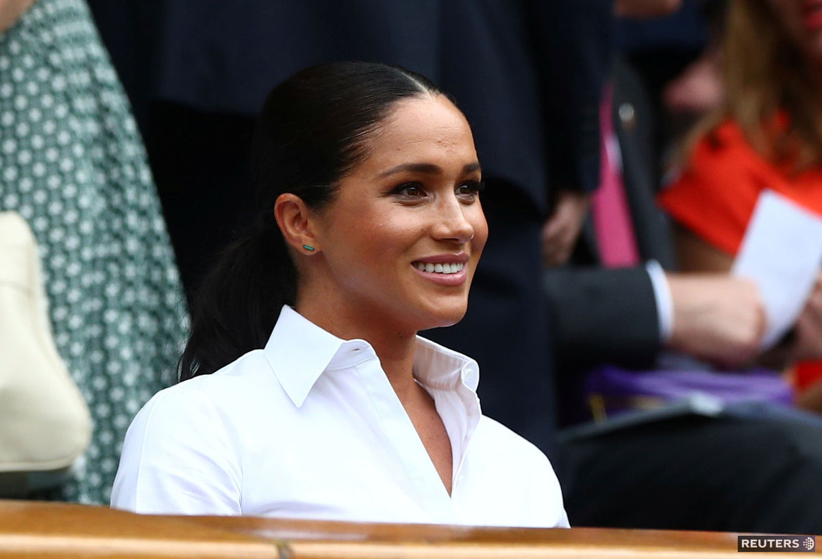 Vojvodkyňa Meghan na Wimbledone.