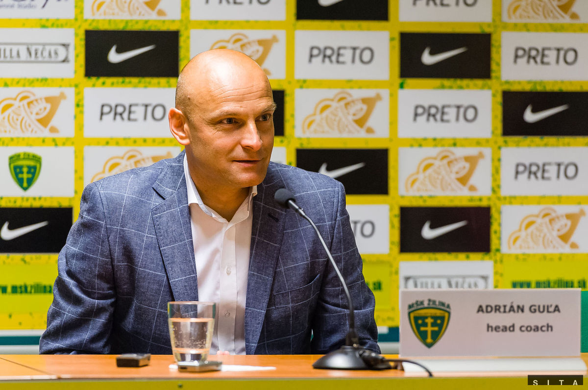 Niekdajší tréner Žiliny, Adrián Guľa.