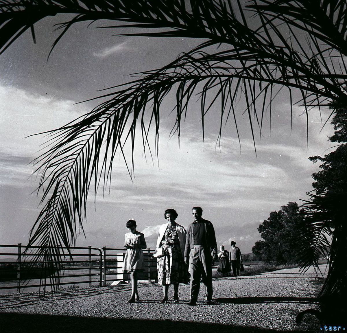 Kúpele Piešťany v roku 1958.
