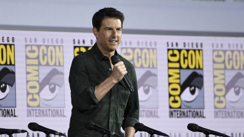 Herec Tom Cruise prezentoval na Comic-Cone film...