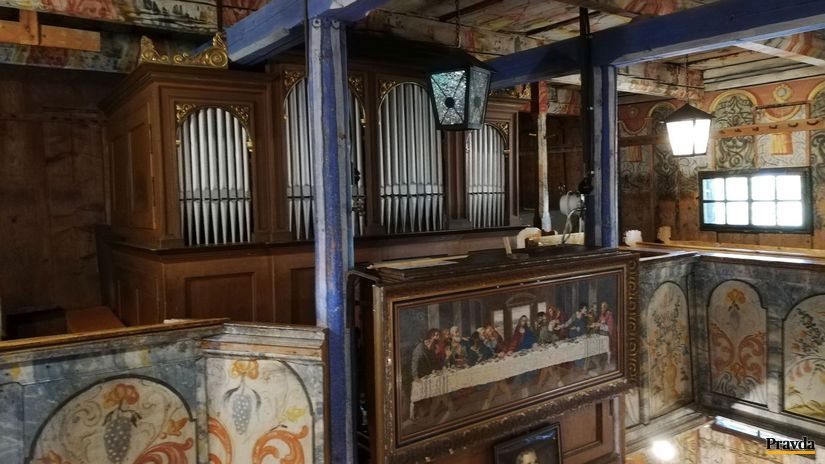Organ z roku 1910.