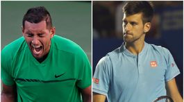 Napätie by sa dalo krájať. Búrlivák Kyrgios podpichol Djokoviča