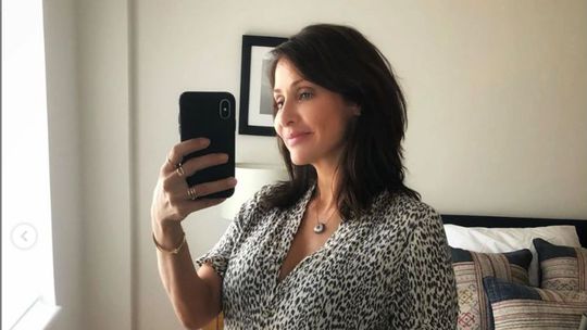 Natalie Imbruglia sa pochválila rastúcim bruškom.