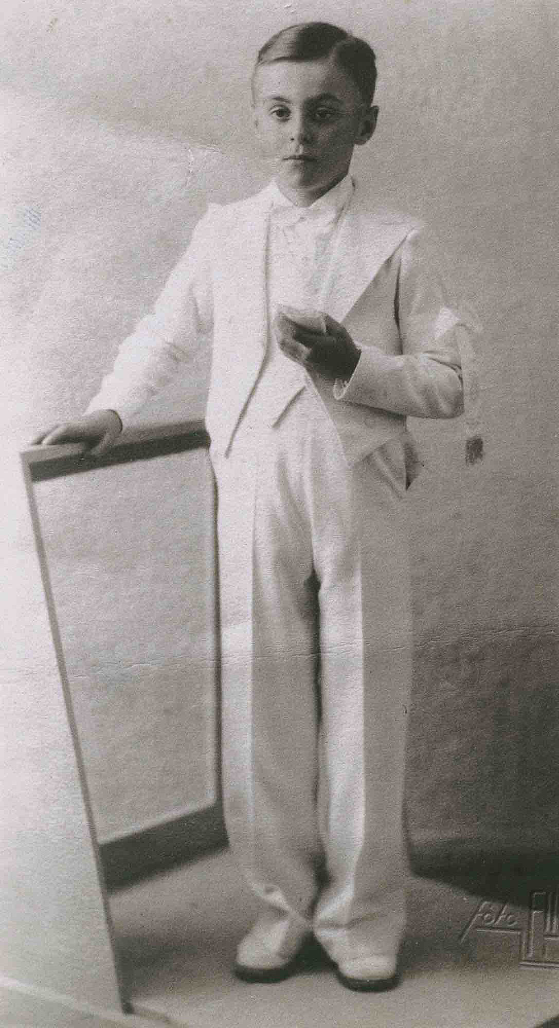 Nevinné dieťa Luciano.