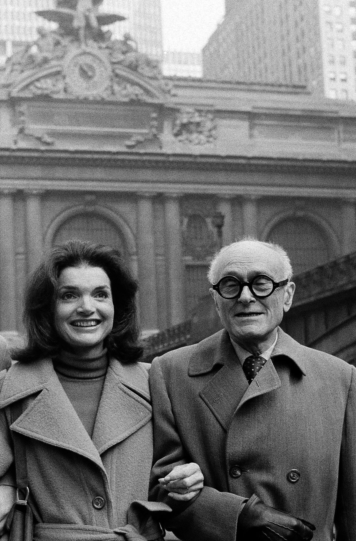 Jacqueline Kennedy Onassis a architekt Philip...