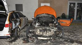 Výbuch zobudil Žilinu. Zhorelo auto v hodnote bytu