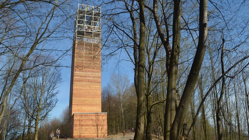 Turistická atrakcia na Dubni nad Žilinou.