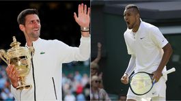 Kyrgios si opäť uťahoval z Djokoviča: Nemôžem ho vystáť 