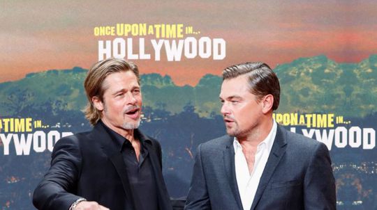  Brad Pitt a Leonardio di Caprio na berlínskej...