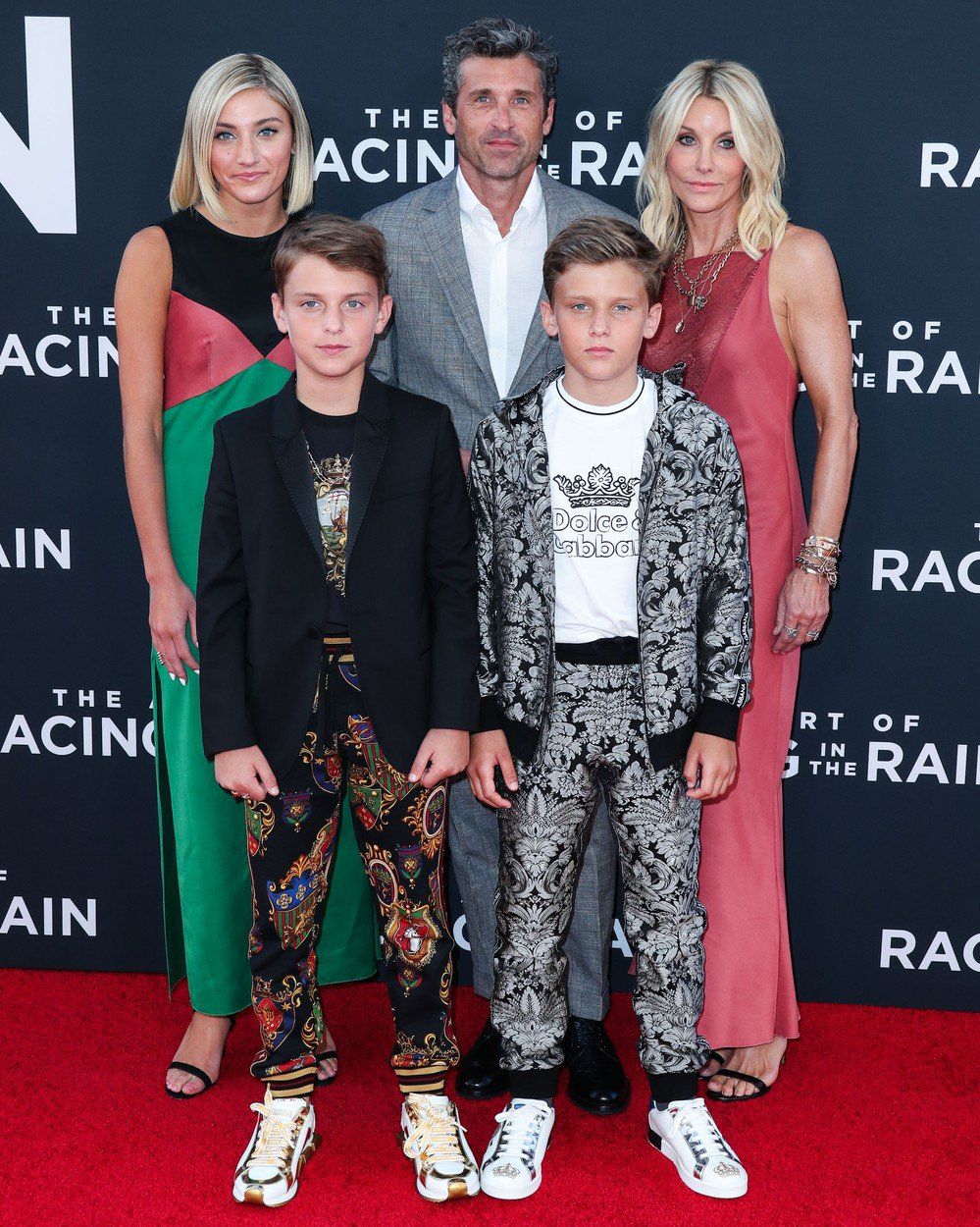 Patrick Dempsey na premiére filmu 'The Art...