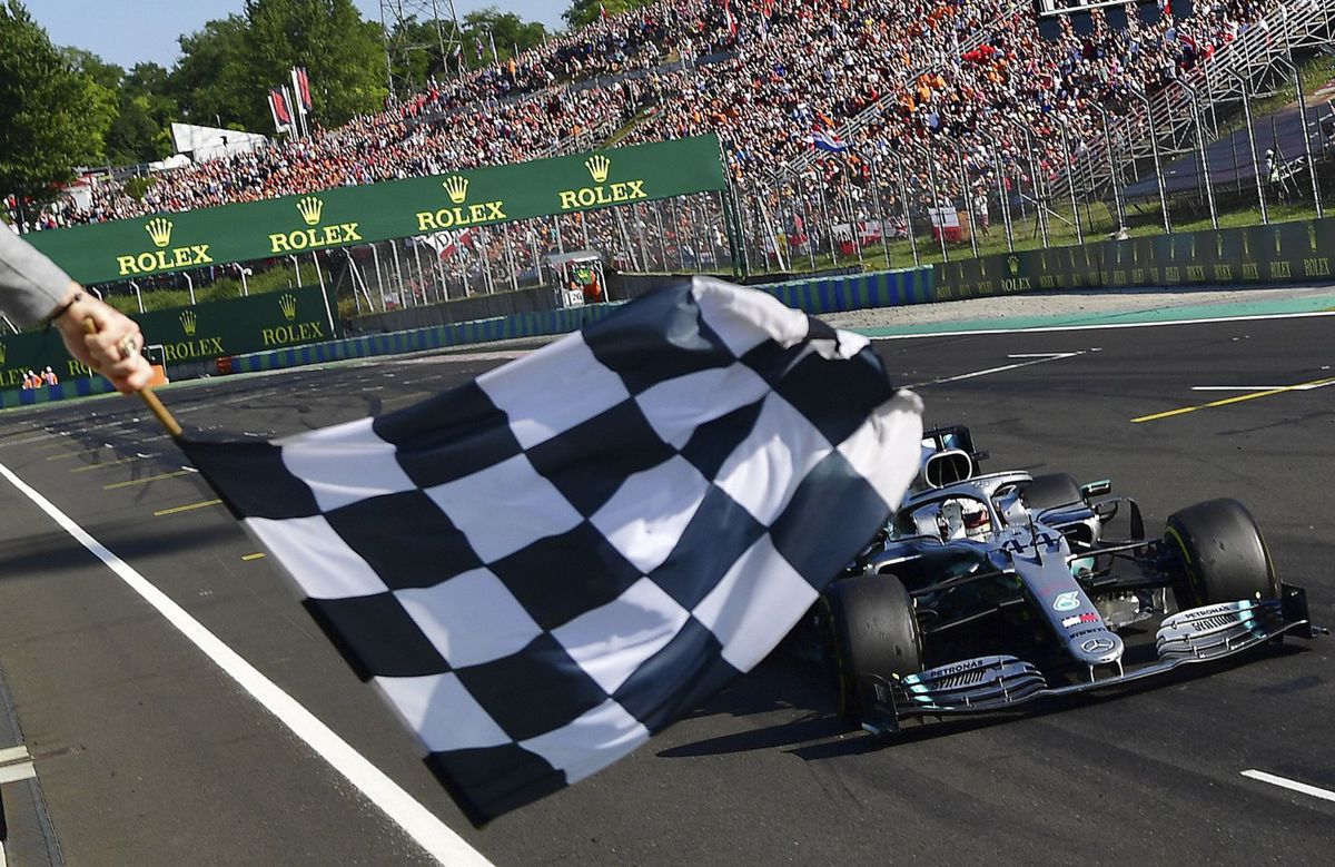 Úradujúci majster F1 Lewis Hamilton.