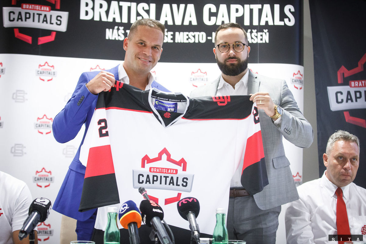 Hlavné osobnosti Bratislava Capitals, prezident...