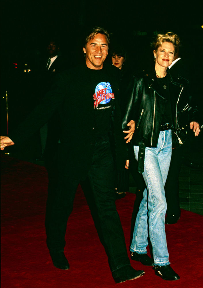 Melanie Griffith a Don Johnson v roku 1993.