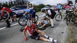 Pády sa nedajú natrénovať. Sagan či Cavendish vydržia viac