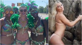 Topforma aj na dôchodku. Vonnová opäť pózovala v plavkách a užila si karneval