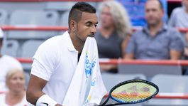 Po titule koniec v 1. kole. Kyrgios sa tentoraz pustil do rozhodcu pre uterák