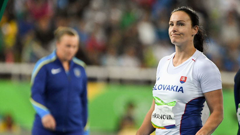 Slovenská kladivárka Martina Hrašnová počas...
