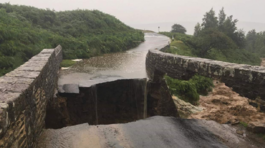 Toto nedá ani Sagan. Most, cez ktorý pôjdu cyklisti na MS, zmizol