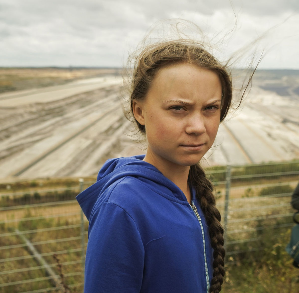 Ekologická aktivistka Greta Thunberg.
