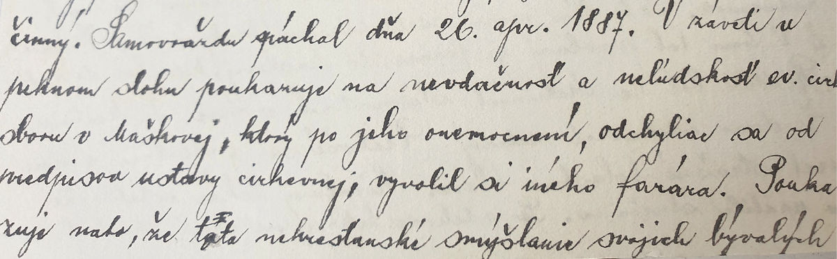 Úryvok z listu Heleny Stykovej (rodenej...