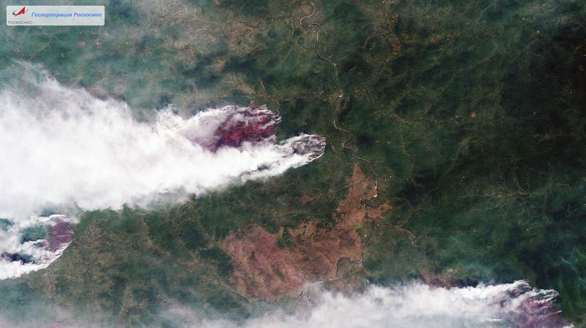 Rusko Sibír lesné požiare životné prostredie