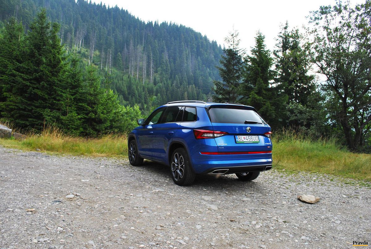 Škoda Kodiaq RS má pohotovostnú hmotnosť 1 895...