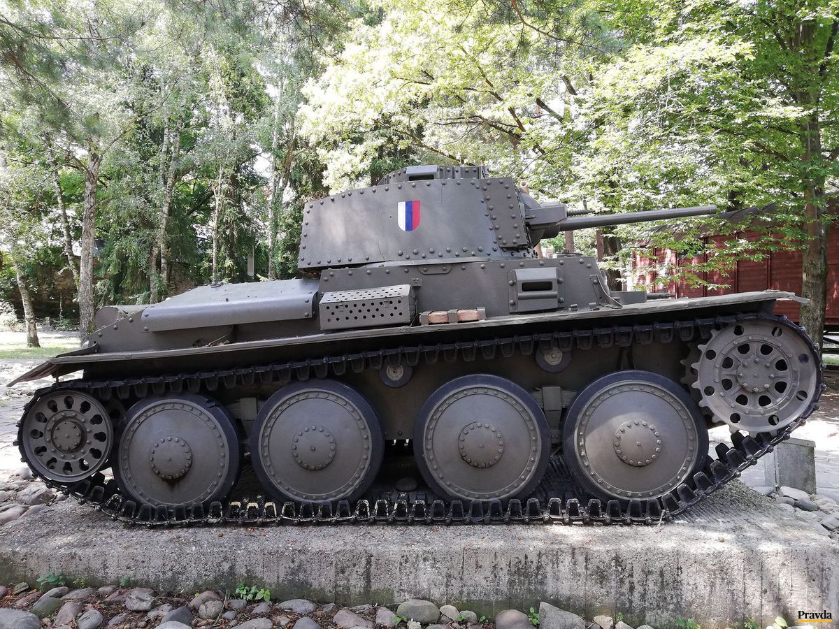 Československý ľahký tank, ktorý používali...