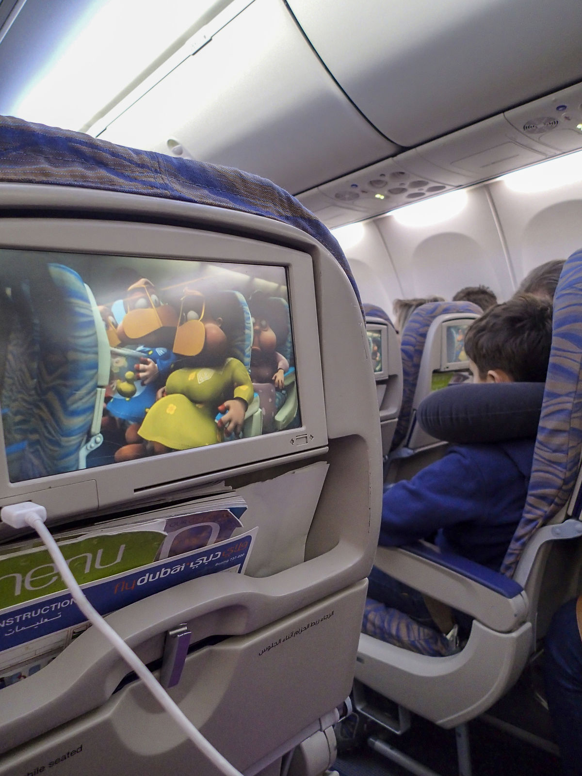 Takto to vyzerá v ekonomickej triede Boeingu 737.