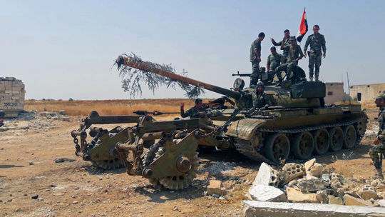 Sýrske vládne sily prvýkrát od roku 2014 vstúpili do mesta Chán Šajchún
