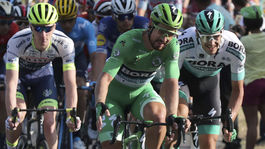 Sagan kúsok od katastrofy. Napokon skončil na pódiu