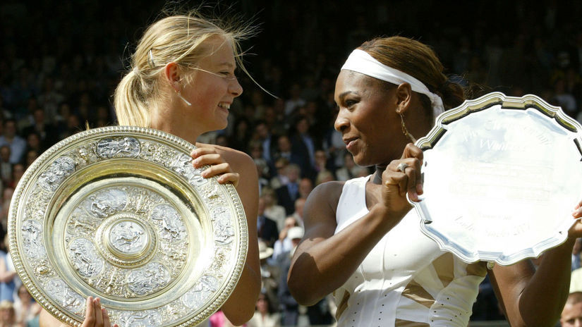 Šarapovová, Serena Williamsová