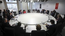 Zaríf nečakane navštívil miesto konania summitu G7