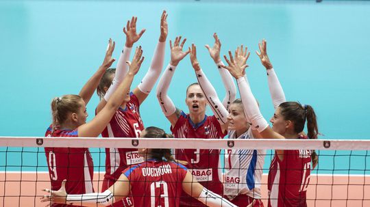 SR Bratislava volejbal ME ženy D Slovensko...