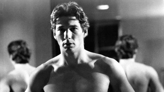 Richard Gere vo filme Americký gigolo 1980.
