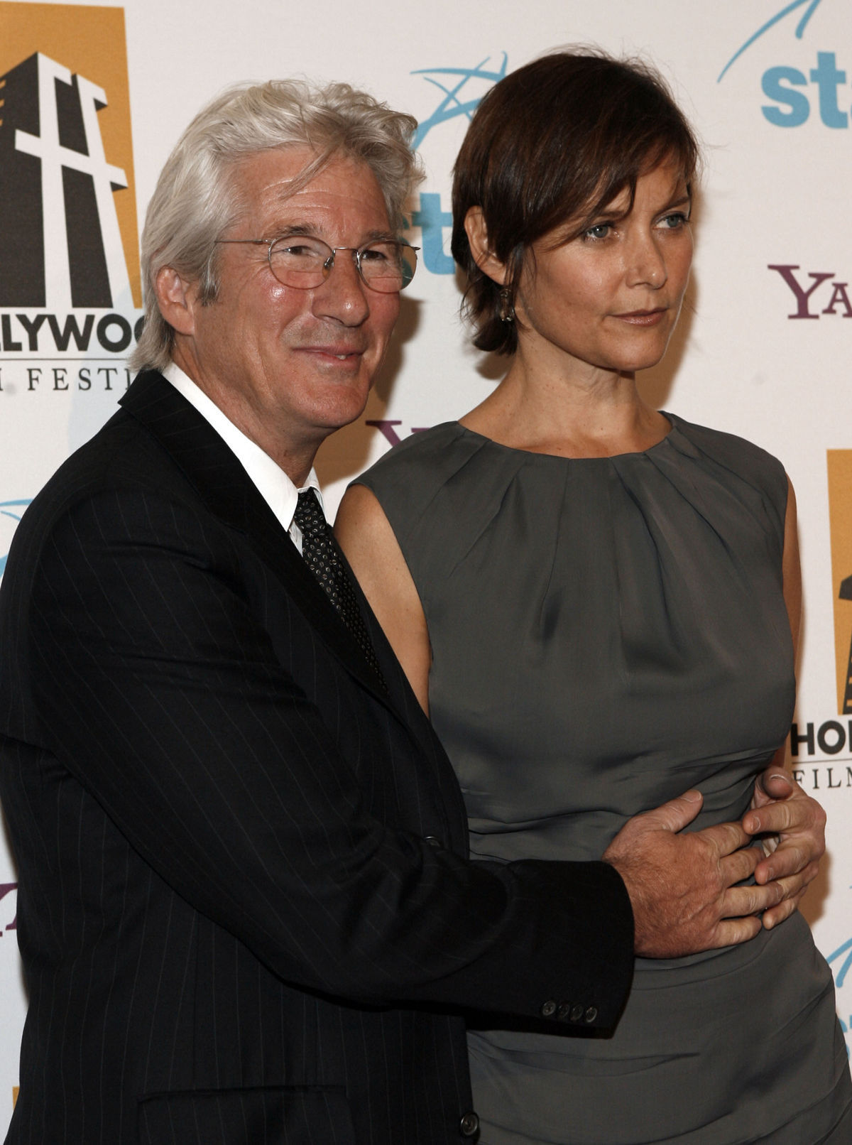 Richard Gere a jeho predošlá manželka Carey...