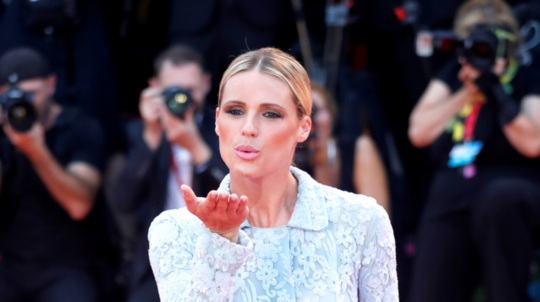 Michelle Hunziker na premiére snímky Joker v...