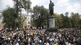 Protest prívržencov opozície v Moskve bol pokojný a zaobišiel sa bez zadržaní