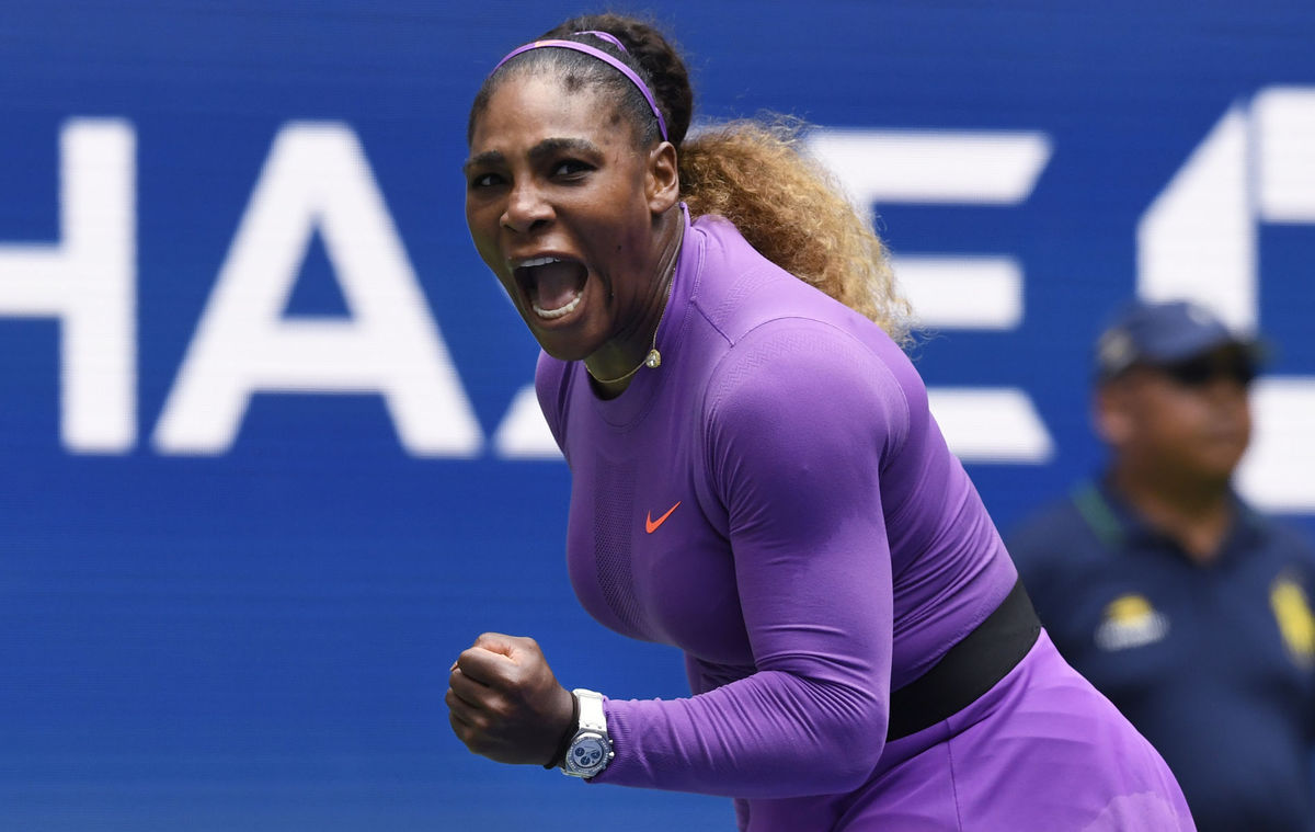 Americká tenistka Serena Williamsová.
