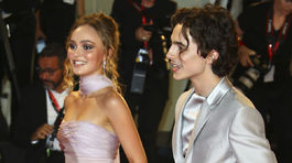 Lily-Rose Depp a jej kolega Timothee Chalamet