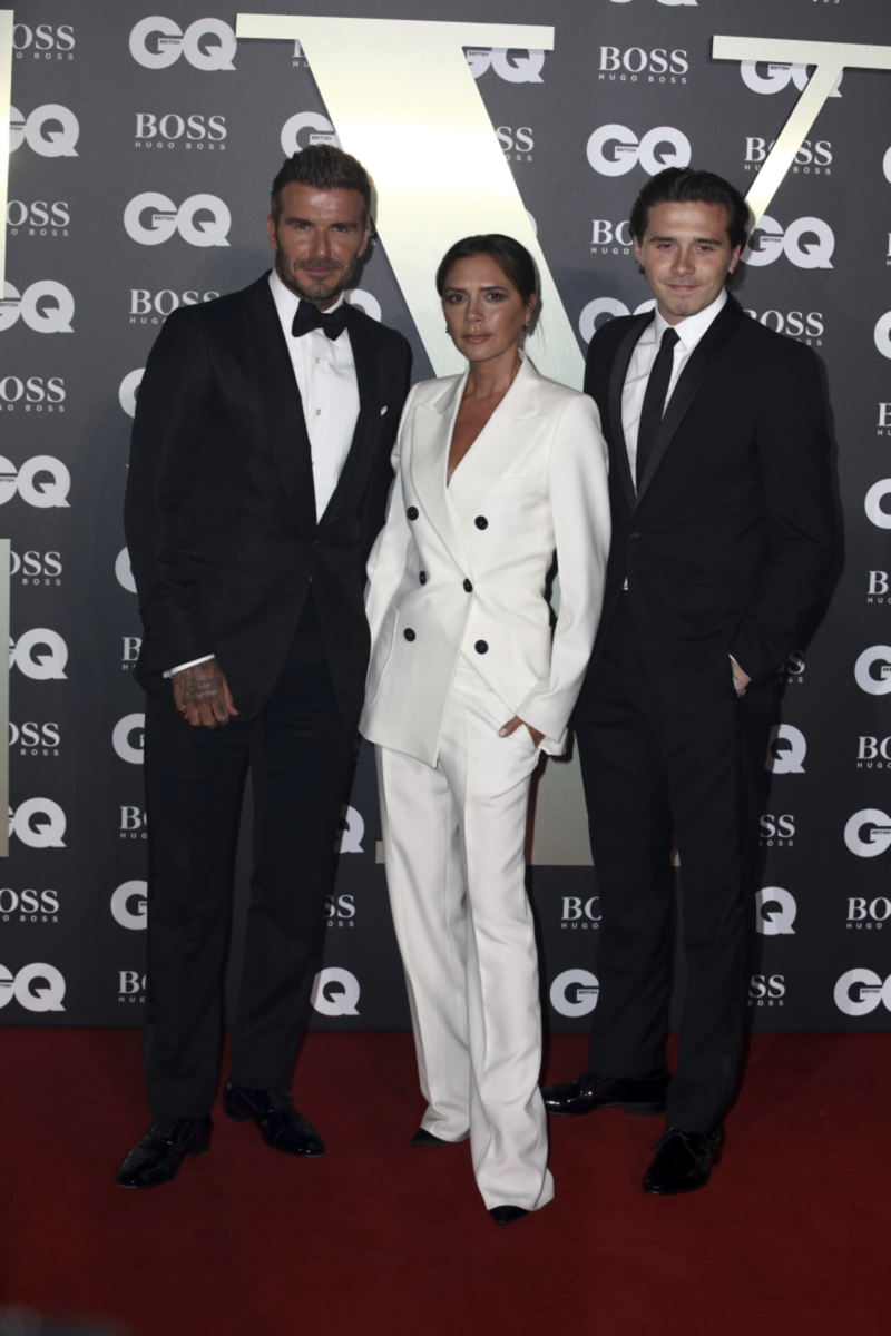 David Beckham, Victoria Beckham a ich syn...
