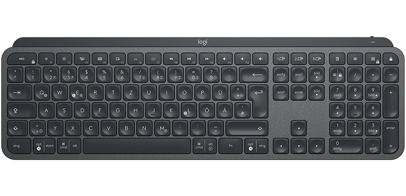 Klávesnica Logitech MX Keys.