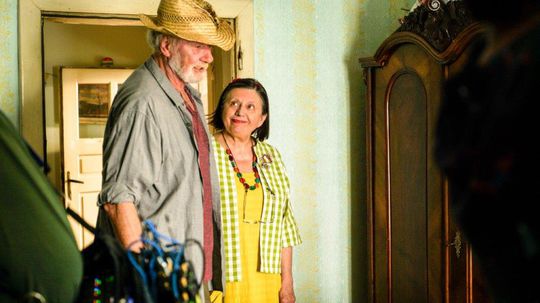 Zuzana Kronerová a Ivan Romančík  počas...