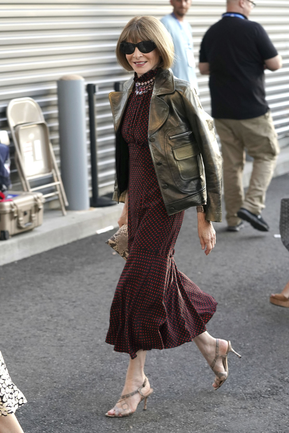 Šéfredaktorka magazínu Vogue Anna Wintour.