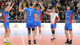 Slovenskí volejbalisti ladia formu na ME. V príprave porazili Grékov
